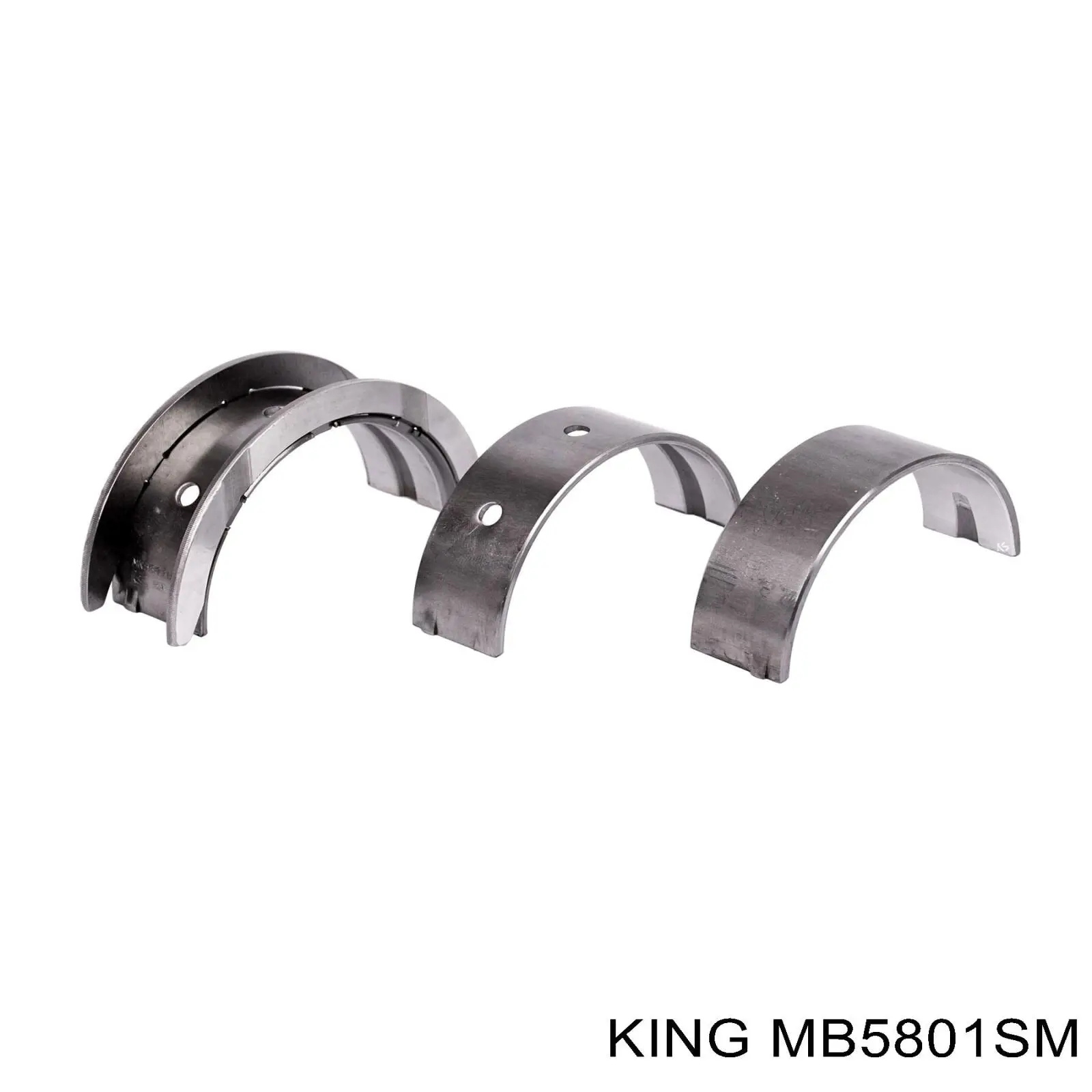 MB5801SM King Комплект підшипників ковзання коленвалу