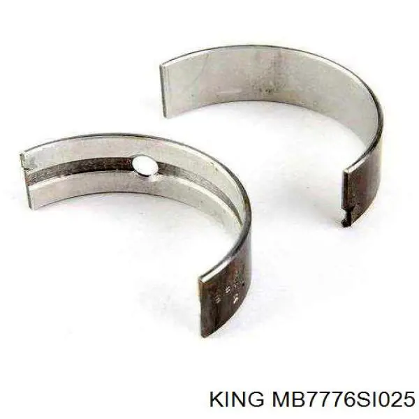 MB7776SI025 King вкладиші колінвала, шатунні, комплект, 1-й ремонт (+0,25)