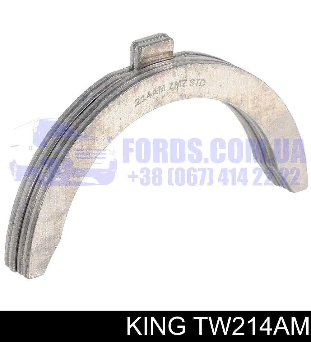 Купити TW214AM King Півкільце підпірне (розбігу) колінвала, STD, комплект