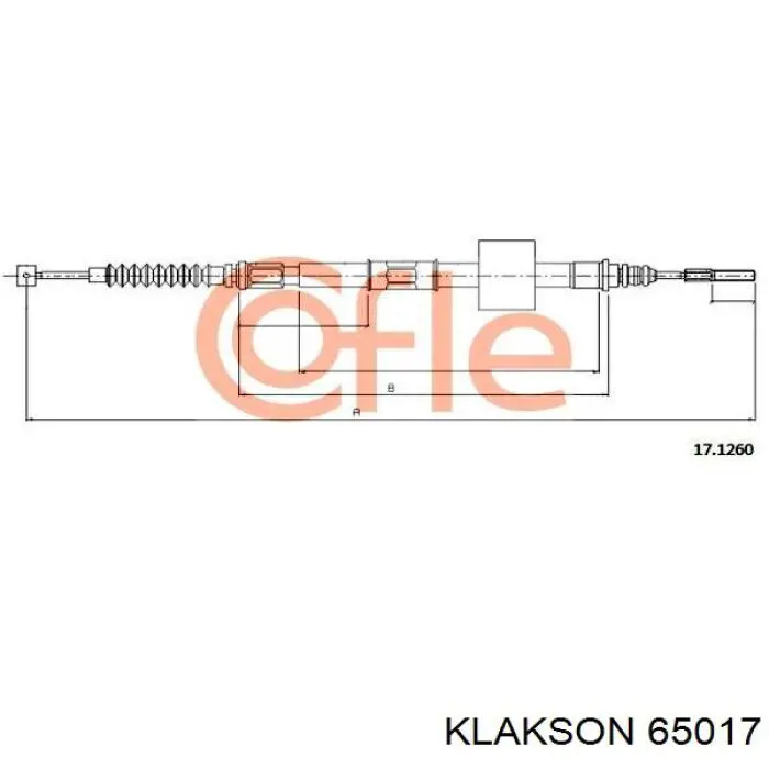 Задні пружини 65017 Klakson