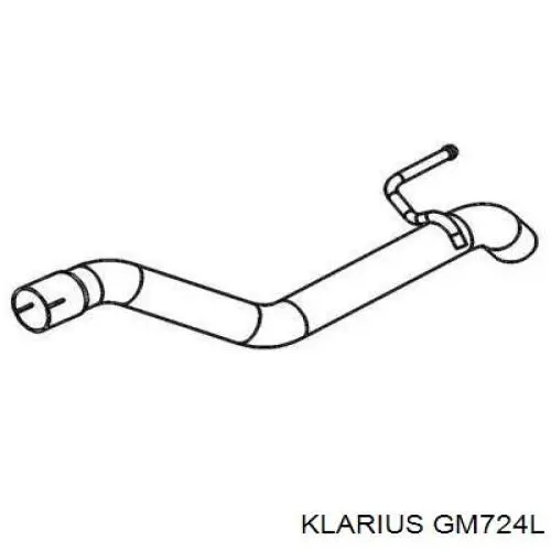 Вихлоп General Motors 13329586 ціна, від 70.45 USD
