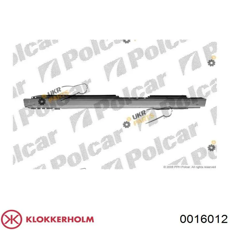 Поріг зовнішній правий FP0016012 Klokkerholm