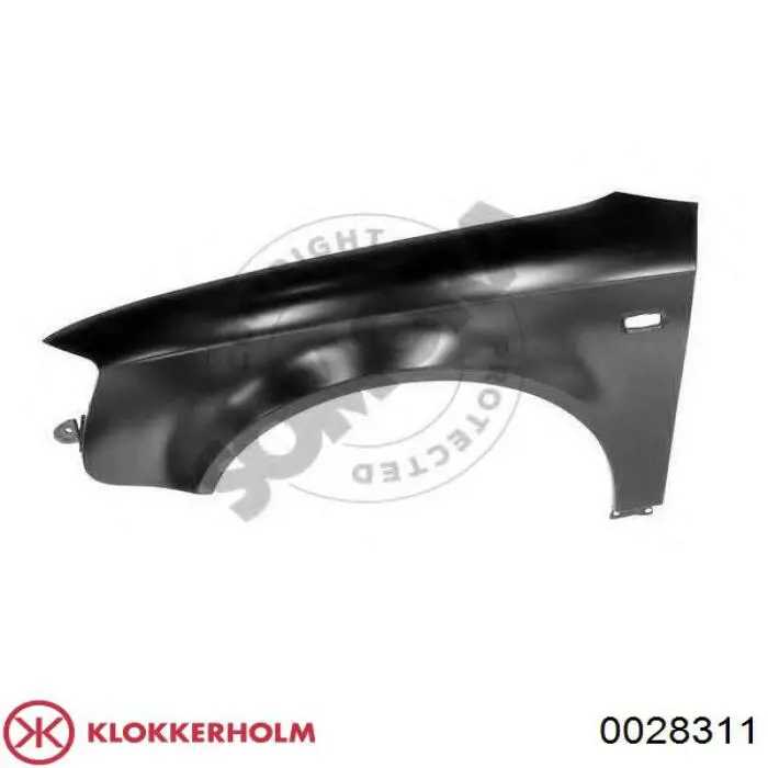 Купити 0028311 Klokkerholm Крило переднє ліве