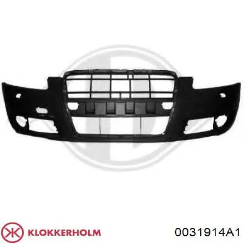 Решітка переднього бампера, права 4F0807682F VAG