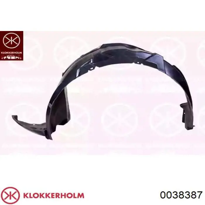 Підкрилок передній лівий PAD11059AL Signeda