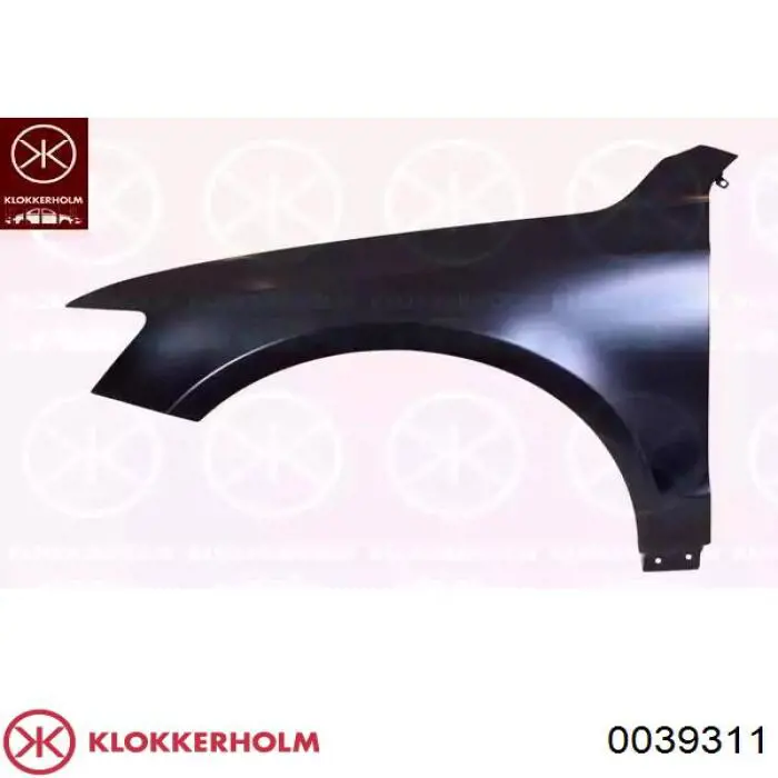 Купити 0039311 Klokkerholm Крило переднє ліве