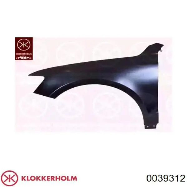 0039312 Klokkerholm Крило переднє праве