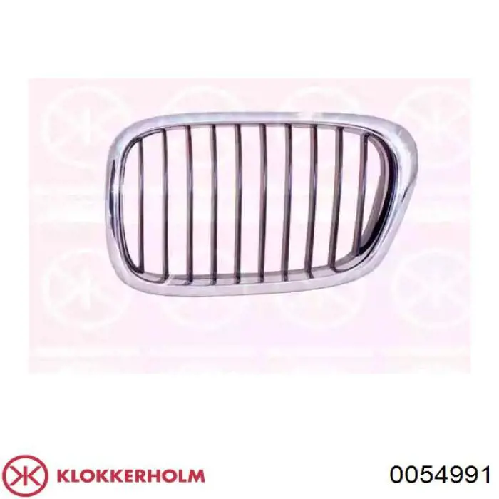 Решітка радіатора ліва Klokkerholm 0054991 ціна, від 21.27 USD