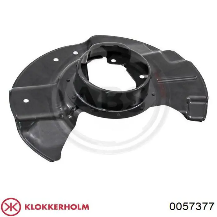 Захист гальмівного диска, переднього, лівого Klokkerholm 0057377 ціна, від 31.98 USD