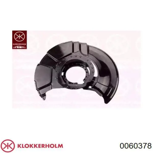 Захист гальмівного диска, переднього, правого Klokkerholm 0060378 ціна, від 19.97 USD