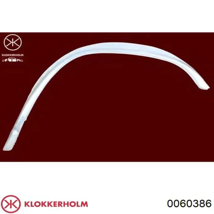 Купити 0060386 Klokkerholm Підкрилок передній правий
