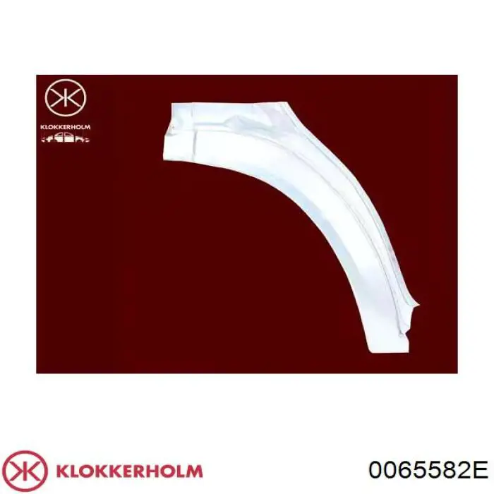 Ремонтна частина арки крила заднього, правого FP0065582E Klokkerholm
