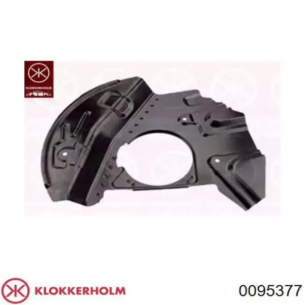 Захист гальмівного диска, переднього, лівого 7003409 Autotechteile