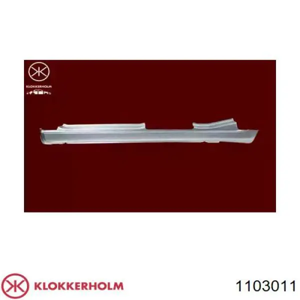 Поріг зовнішній лівий Klokkerholm 1103011 ціна, від 27.89 USD
