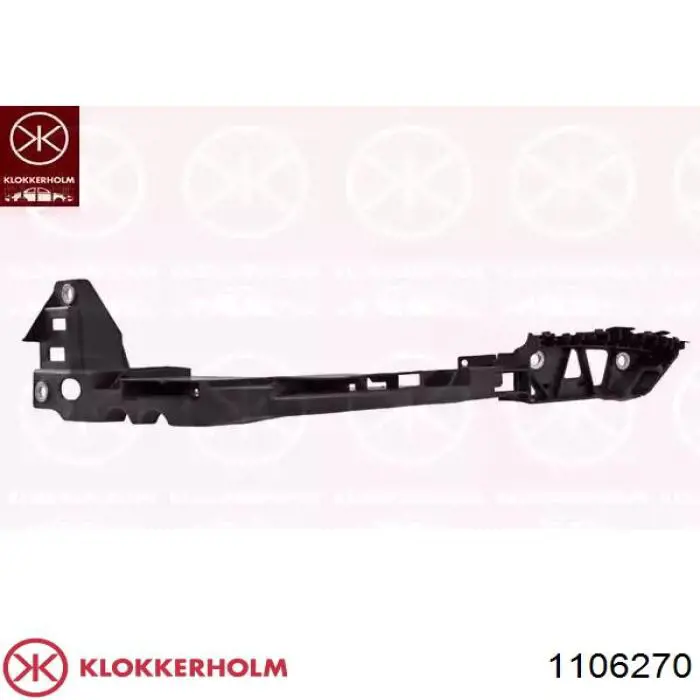 1106270 Klokkerholm супорт радіатора верхній/монтажна панель кріплення фар