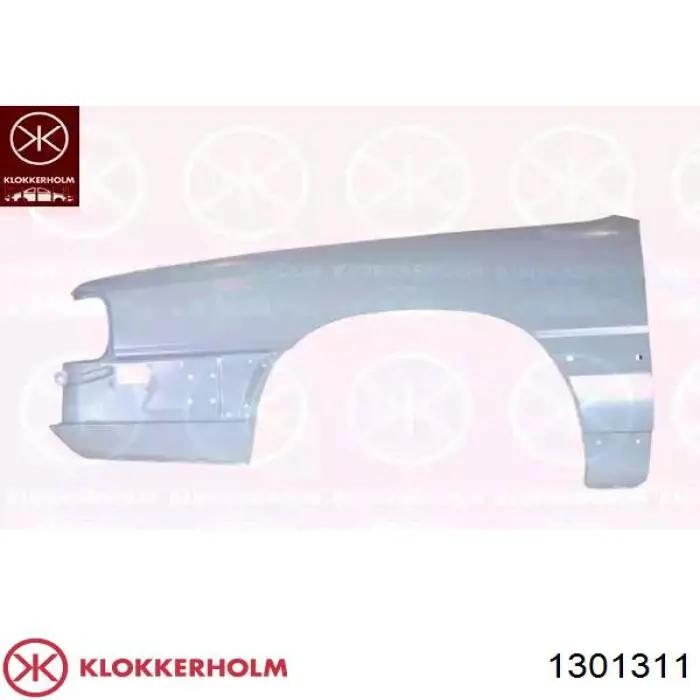 Крило переднє ліве DC01001600L00 API