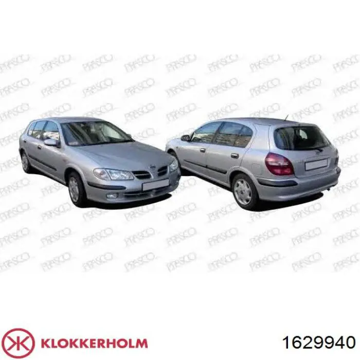 Купити 1629940 Klokkerholm Кронштейн бампера переднього