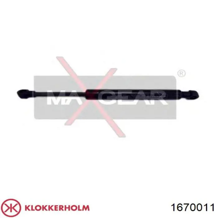 1670011 Klokkerholm поріг зовнішній лівий