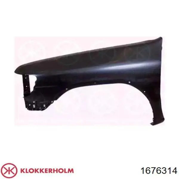 Крило переднє праве Nissan Pathfinder позашляховик (R50) (1995 - 2004) ціна, від 70.84 USD