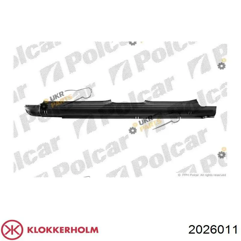 Поріг зовнішній лівий Polcar 3018411 ціна, від 26.35 USD