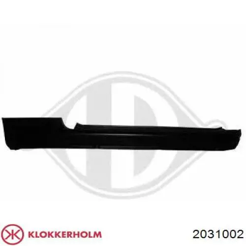 Поріг зовнішній правий Klokkerholm 2031002 ціна, від 36.02 USD