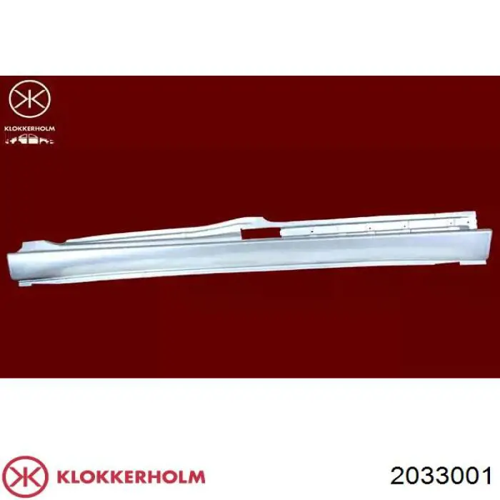 Купити FP2033001 Klokkerholm Поріг зовнішній лівий