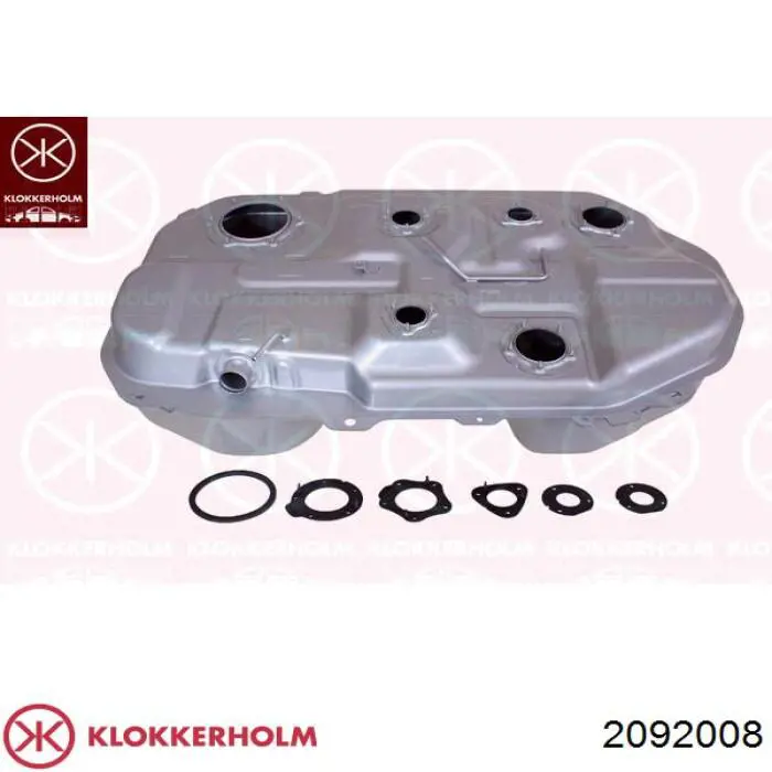 Купити 2092008 Klokkerholm Бак паливний додатковий