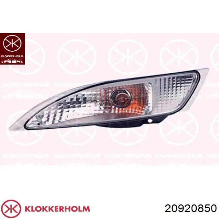 L162100002LED Depo/Loro/Abakus Ліхтар освітлення номерного знака