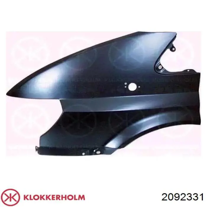 Ліве переднє крило Starline KH2092331 ціна, від 35.41 USD