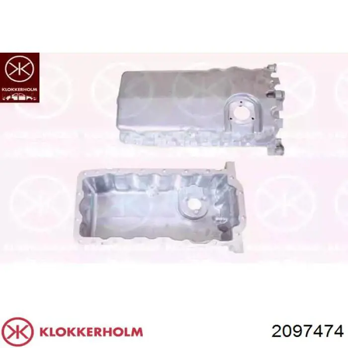 Піддон двигуна Klokkerholm 2097474 ціна, від 39.42 USD