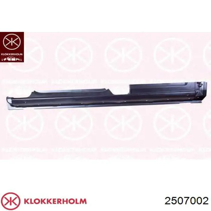 FP2507002 Klokkerholm Поріг зовнішній лівий