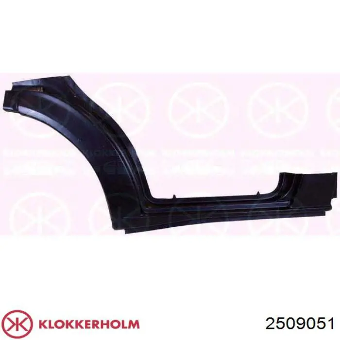 Поріг зовнішній лівий Klokkerholm 2509051 ціна, від 28.11 USD