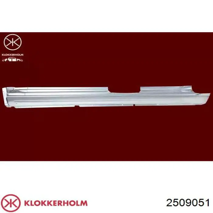 Купити 2509051 Klokkerholm Поріг зовнішній лівий