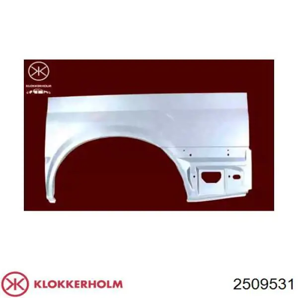 Крило заднє Klokkerholm 2509531 ціна, від 60.66 USD