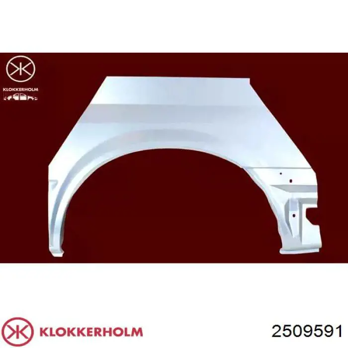Купити FP2509591 Klokkerholm Арка крила заднього лівого