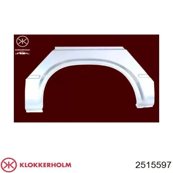 Ремонтна частина арки крила заднього, лівого Klokkerholm 2515597 ціна, від 19.00 USD