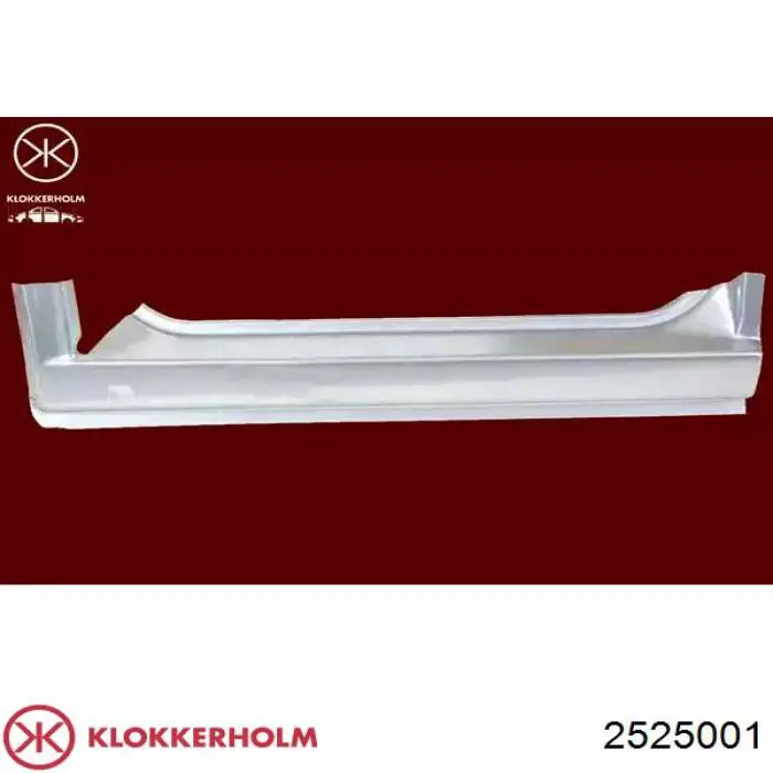 FP2525001 Klokkerholm Поріг зовнішній лівий