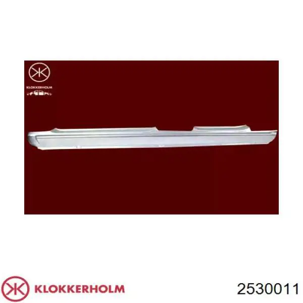 Поріг зовнішній лівий Klokkerholm FP2530011