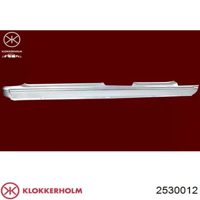 Поріг зовнішній правий Klokkerholm 2530012 ціна, від 21.39 USD