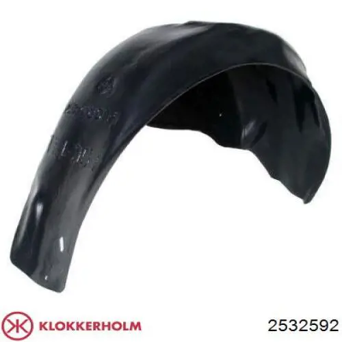 2532592 Klokkerholm Ремонтна частина арки крила заднього, правого