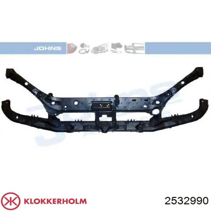 2532990 Klokkerholm Решітка радіатора