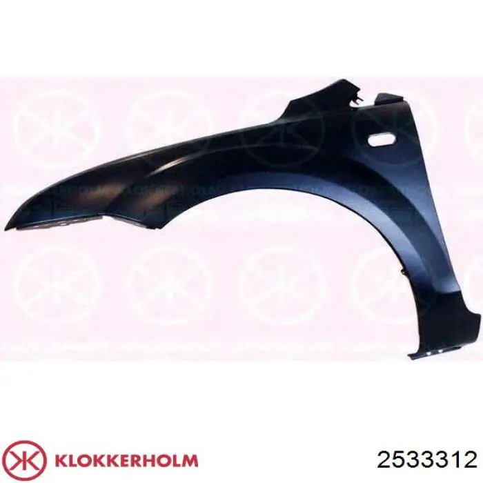 Крило переднє праве Polcar 320202J ціна, від 50.64 USD