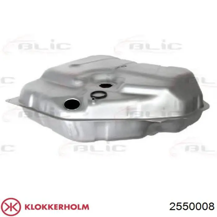 Купити 2550008 Klokkerholm Бак паливний додатковий