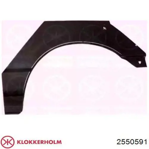 Ремонтна частина арки крила заднього, лівого Klokkerholm 2550591 ціна, від 52.07 USD