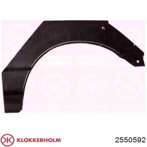 Ремонтна частина арки крила заднього, правого Klokkerholm 2550592 ціна, від 54.35 USD