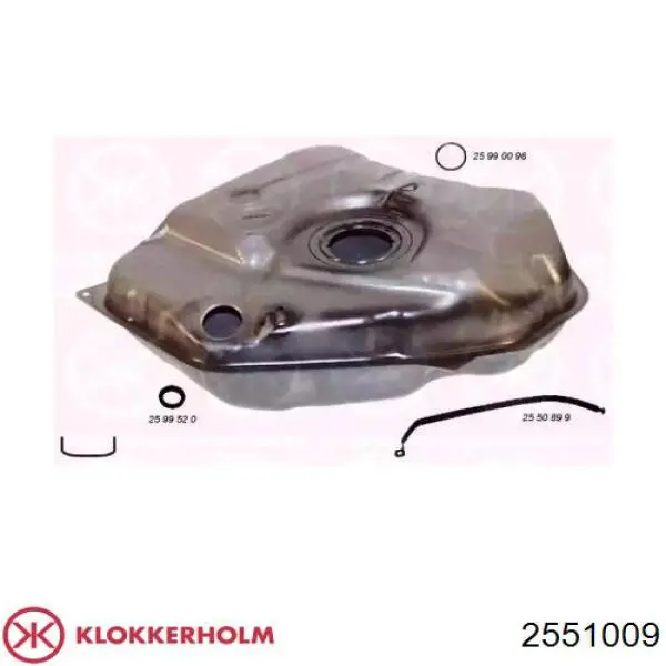 Б/бак Klokkerholm 2551009 ціна, від 130.78 USD