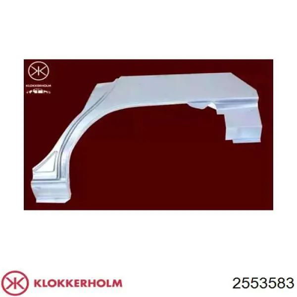 Ремонтна частина арки крила заднього, лівого Polcar 3216833 ціна, від 17.06 USD