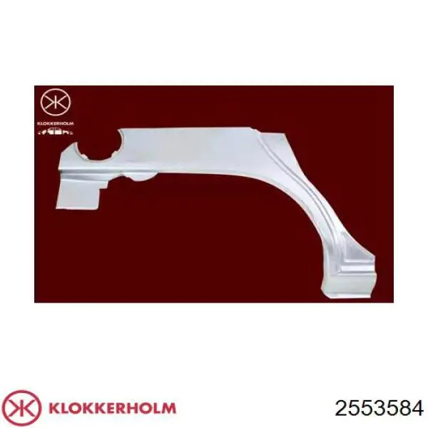 Ремонтна частина арки крила заднього, правого Klokkerholm 2553584 ціна, від 15.91 USD