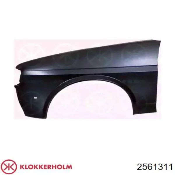 Ліве переднє крило Ford Fiesta Mk2 хетчбек (FBD) (1983 - 1989) ціна, від 139.91 USD