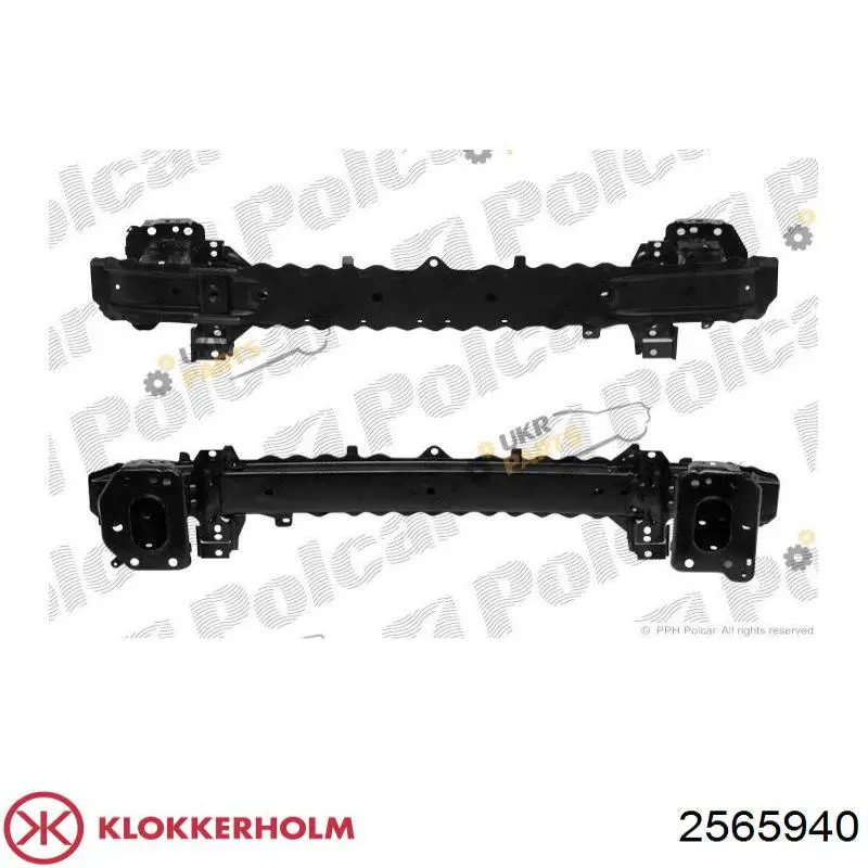 Шина бампера переднього Klokkerholm 2565940 ціна, від 42.37 USD
